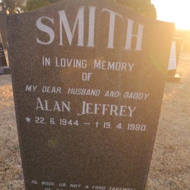 SMITH Alan Jeffrey 1944-1980
