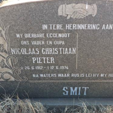 SMIT Nicolaas Christiaan Pieter 1912-1974