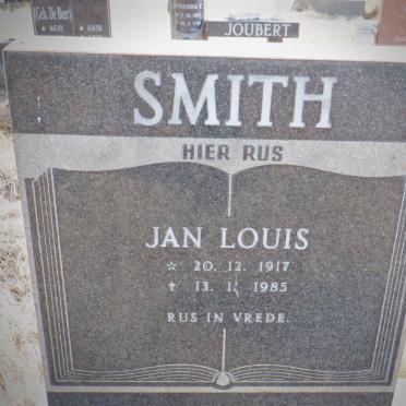 SMITH Jan Louis 1917-1985