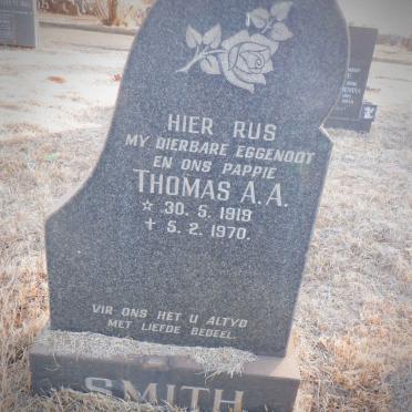 SMITH Thomas A.A. 1919-1970