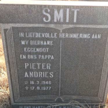 SMIT Pieter Andries 1946-1977