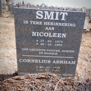 SMIT Nicoleen 1972-1992 :: SMIT Cornelius Abraham 1975-2013