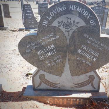 SMITH William Dermot 1944-1989 &amp; Patricia Maureen 1946-