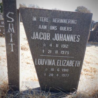 SMIT Jacob Johannes 1912-1975 &amp; Louvina Elizabeth 1910-1977