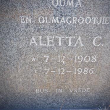 SMIT Jan A. 1908-1985 &amp; Aletta C. 1908-1986
