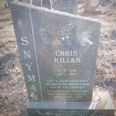 SNYMAN Chris Kilian 1982-1997
