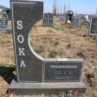 SOKA Thembinkosi 1968-2009
