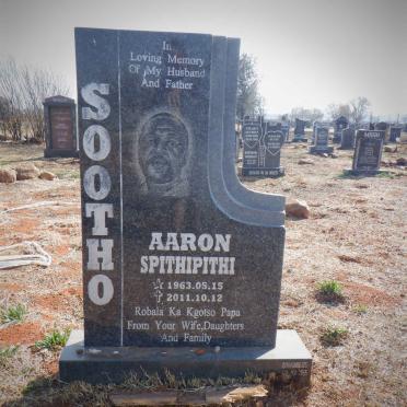 SOOTHO Aaron Spithipithi 1963-2011