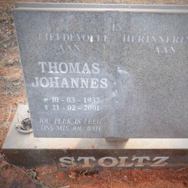STOLTZ Thomas Johannes 1937-2001