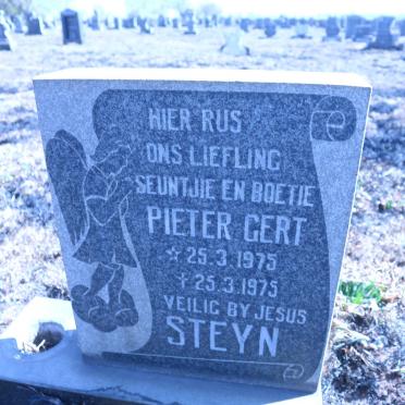 STEYN Pieter Gert 1975-1975