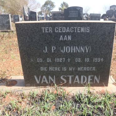 STADEN J.P., van 1927-1994