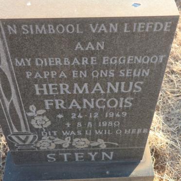 STEYN Hermanus Francois 1949-1980