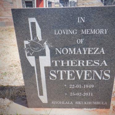 STEVENS Nomayeza Theresa 1949-2011