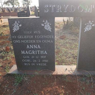 STRYDOM Anna Magritha 1937-1988
