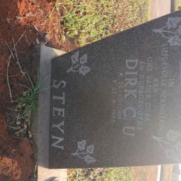 STEYN Dirk C.U. 1918-1988