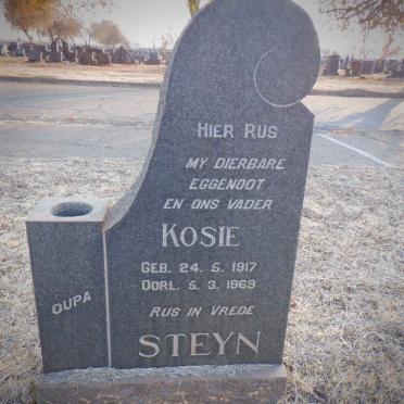 STEYN Kosie 1917-1969