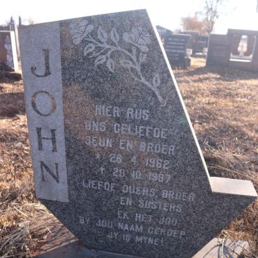 STANTON John 1962-1987