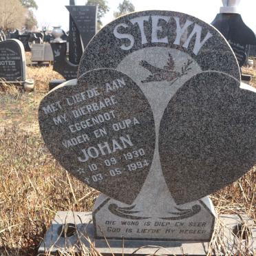 STEYN Johan 1930-1994