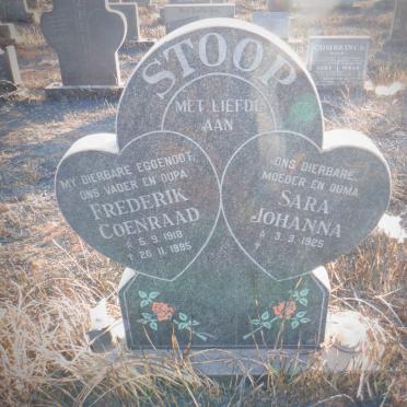 STOOP Frederik Coenraad 1918-1995 &amp; Sara Johanna 1925-