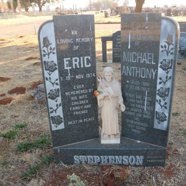 STEPHENSON Eric -1974 :: STEPHENSON Michael Anthony 1966-2013