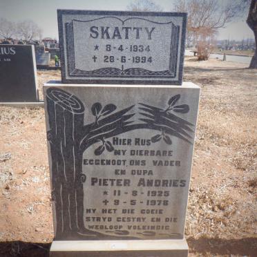 SWANEPOEL Pieter Andries 1925-1978 &amp;  ? Skatty 1934-1994