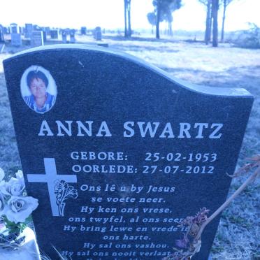 SWARTZ Anna 1953-2012
