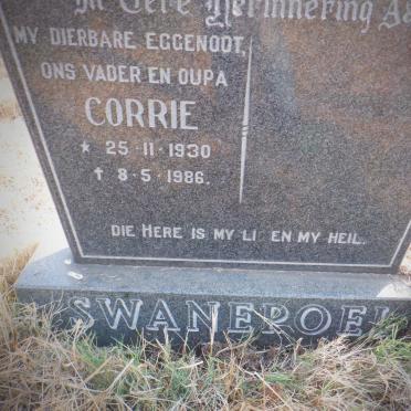 SWANEPOEL Corrie 1930-1986