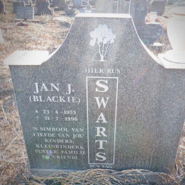 SWARTS Jan J. 1933-1996