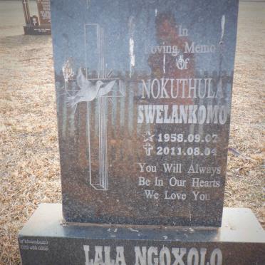 SWELANKOMO Nokuthula 1958-2011