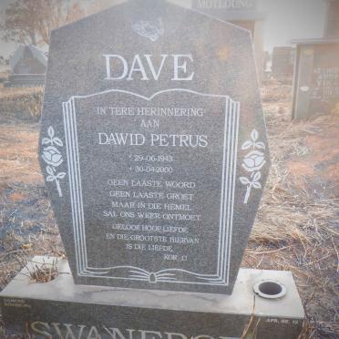 SWANEPOEL Dawid Petrus 1943-2000