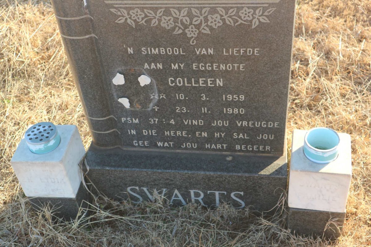 SWARTS Colleen 1959-1980