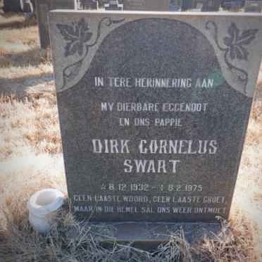 SWART Dirk Cornelus 1932-1975