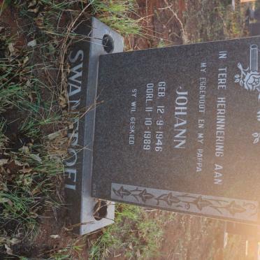 SWANEPOEL Johann 1946-1989