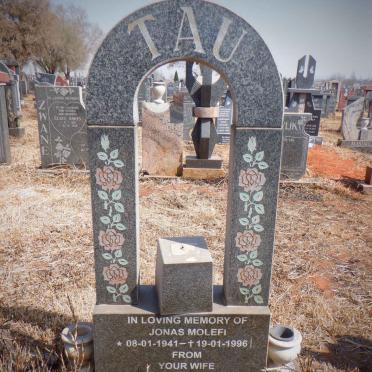 TAU Jonas Molefi 1941-1996
