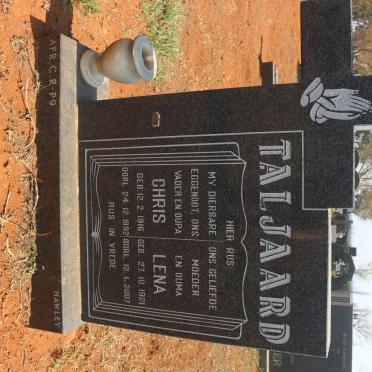 TALJAARD Chris 1916-1992 &amp; Lena 1921-2007