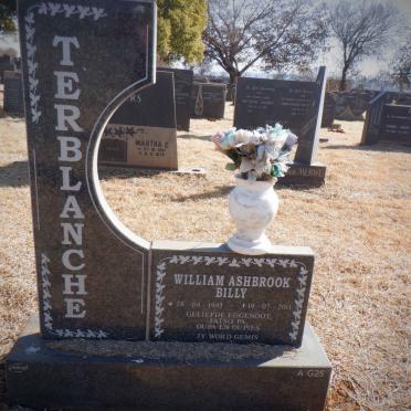TERBLANCHE William Ashbrook 1943-2011