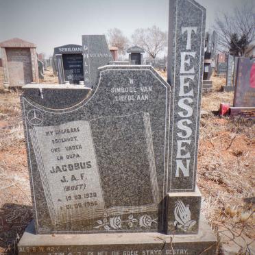 TEESSEN Jacobus J.A.F. 1930-1996