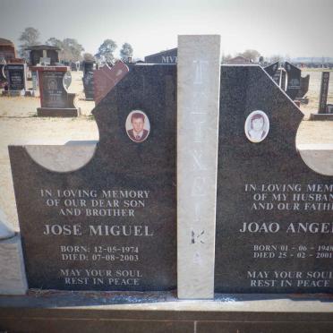 TEIXEIRA Joao Angelo 1948-2001 :: TEIXEIRA Jose Miguel 1974-2003