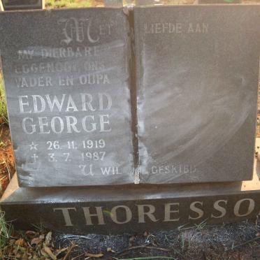 THORESSON Edward George 1919-1987