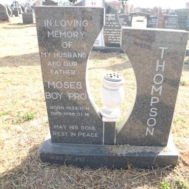 THOMPSON Moses Boy 1934-1998