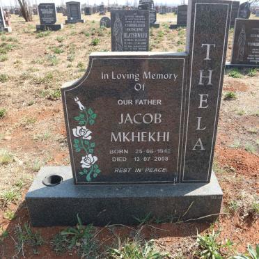 THELA Jacob Mkhekhi 1942-2008