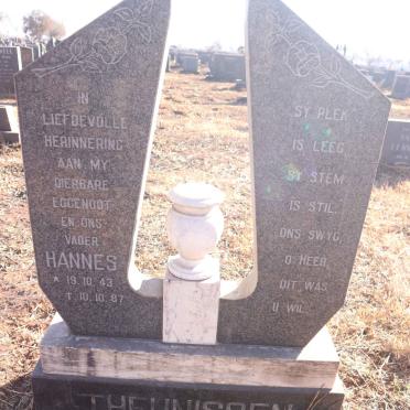 THEUNISSEN Hannes 1943-1987