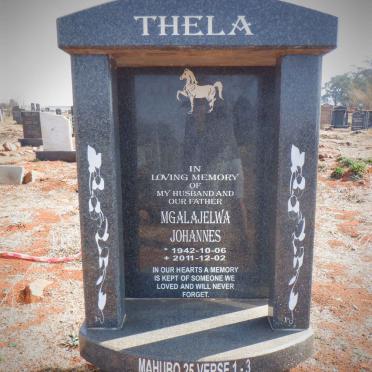 THELA Mgalajelwa Johannes 1942-2011