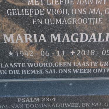 THERON Maria Magdalena 1942-2018