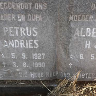 THERON Petrus Andries 1927-1990 &amp; Alberta H.J. 1931- :: THERON Jacobus Louis Gerhardus 1957-1974