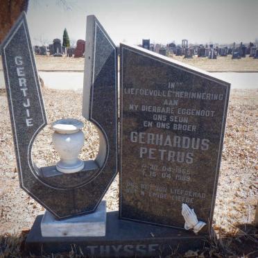 THYSSE Gerhardus Petrus 1965-1989