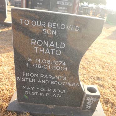 THATO Ronald 1974-2001