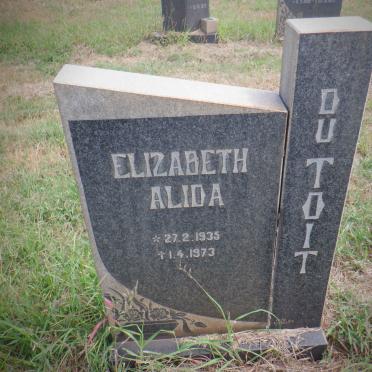 TOIT Elizabeth Alida, du 1935-1973