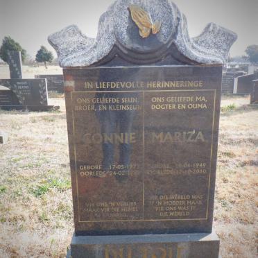 TOIT Mariza, du 1949-2010 :: DU TOIT Connie 1973-1989