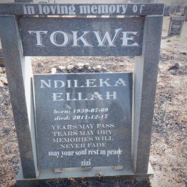 TOKWE Ndileka Ellah 1939-2011